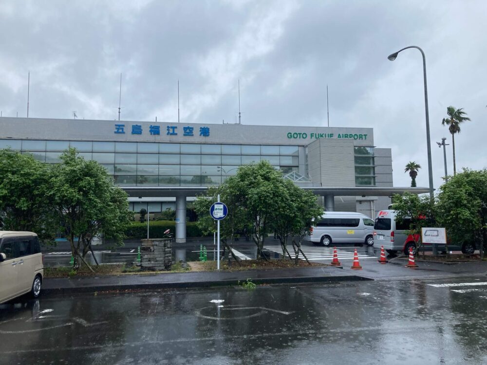 五島つばき空港外観